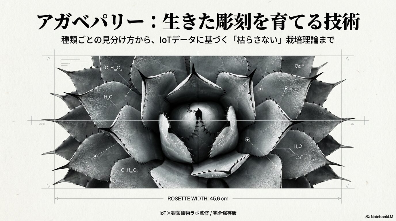 【完全版】アガベパリーの種類の見分け方と極上の育て方