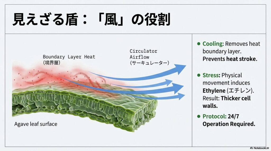 アガベの直射日光不足による徒長とは