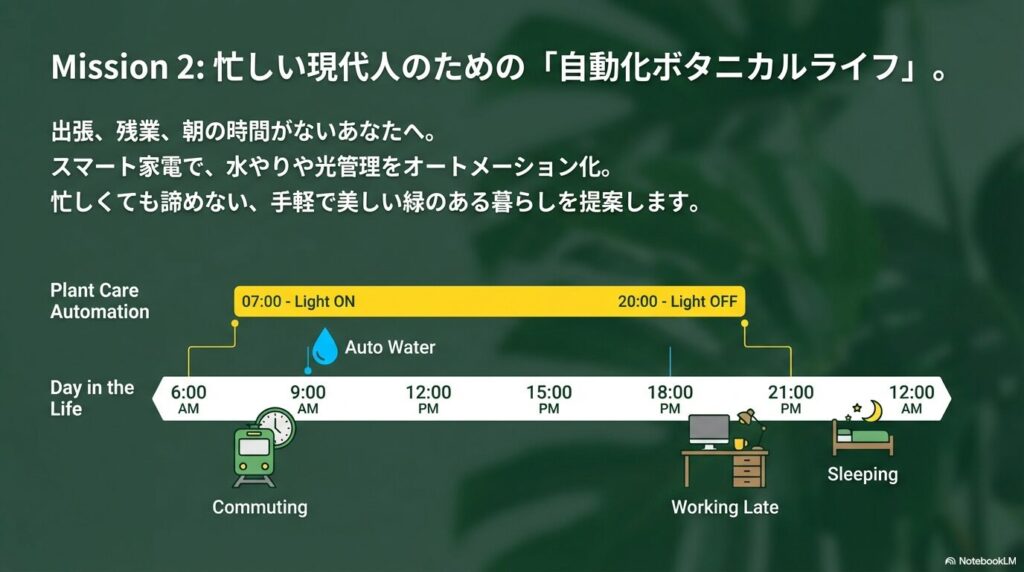 忙しい現代人のための「自動化ボタニカルライフ」の提案