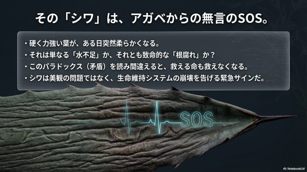 ガベのしわしわ完全攻略。原因特定から発根管理まで、枯らす恐怖を終わらせる再生術