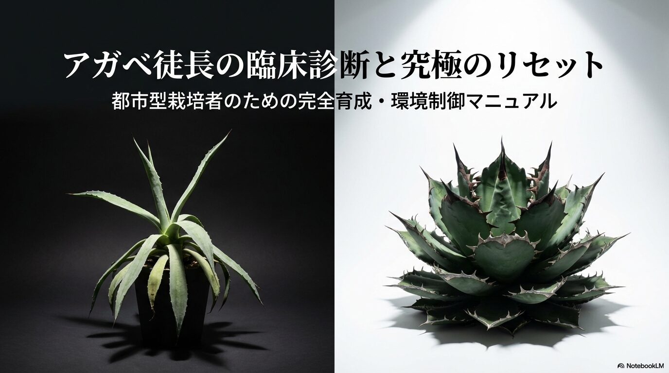 アガベの徒長を画像で確認！失敗しないために知るべき原因と対策