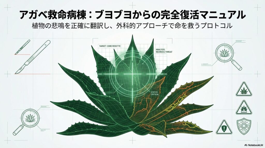 アガベのブヨブヨからの完全復活マニュアルのタイトル画像