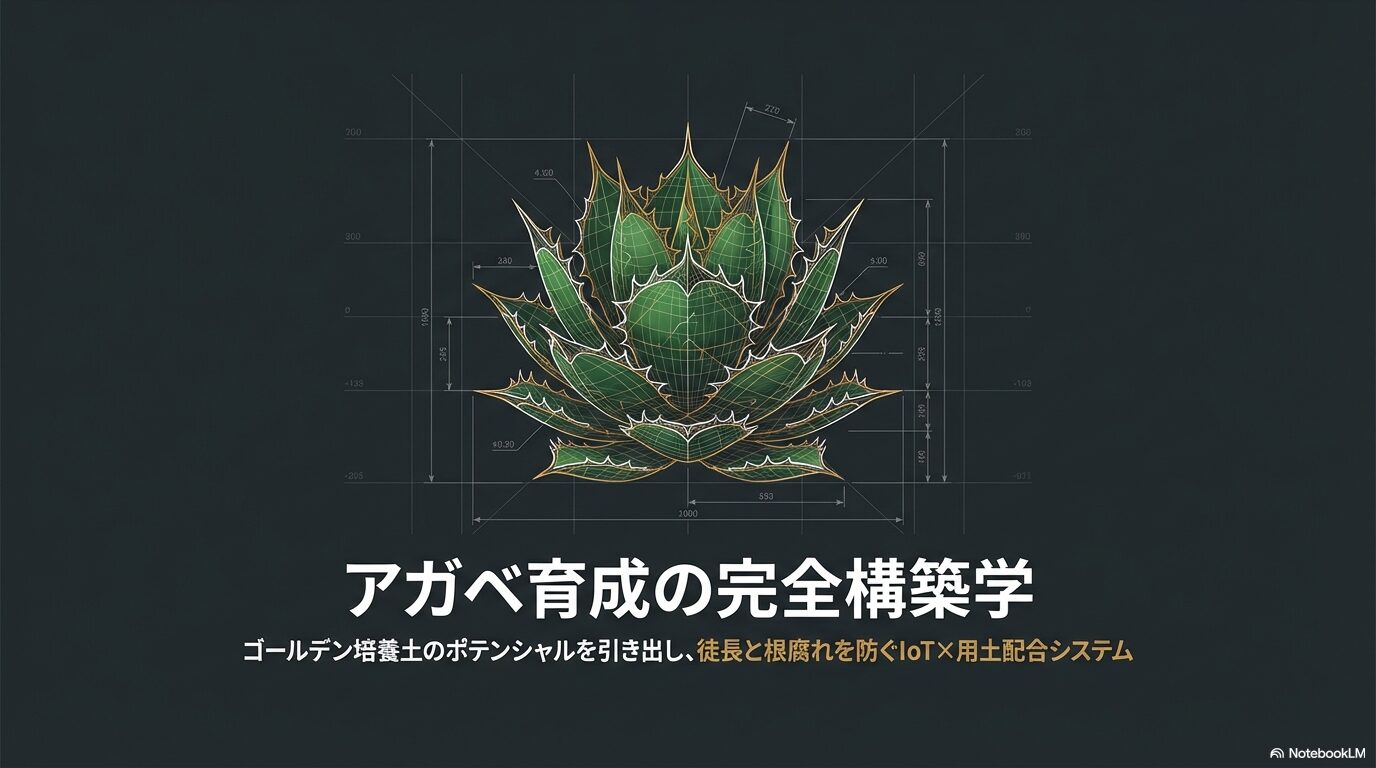 ゴールデン培養土でアガベを育成！徒長を防ぐ配合と使い方