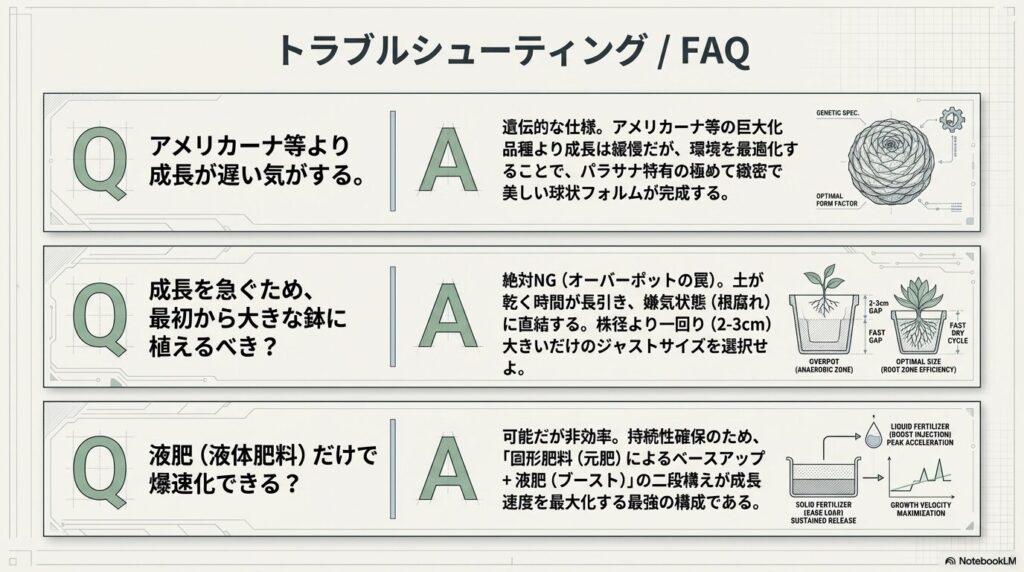 アガベ育成における適切な鉢のサイズ選びと固形肥料・液体肥料の効果的な組み合わせ