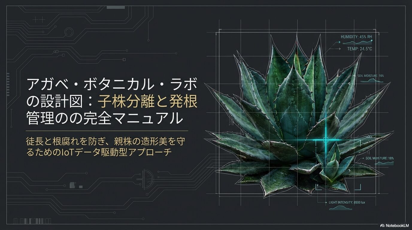 アガベの子株放置は危険？外す時期と育て方の完全ガイド