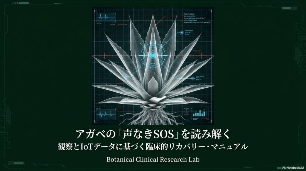 アガベの異常をデータで読み解く臨床的リカバリーマニュアルの表紙