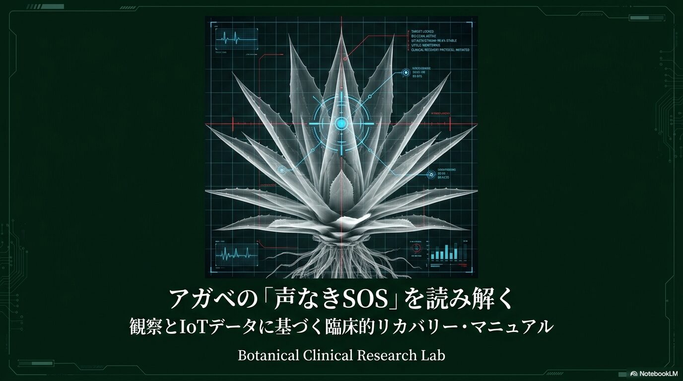 アガベが枯れる前兆とは？データで紐解く原因と完全復活法