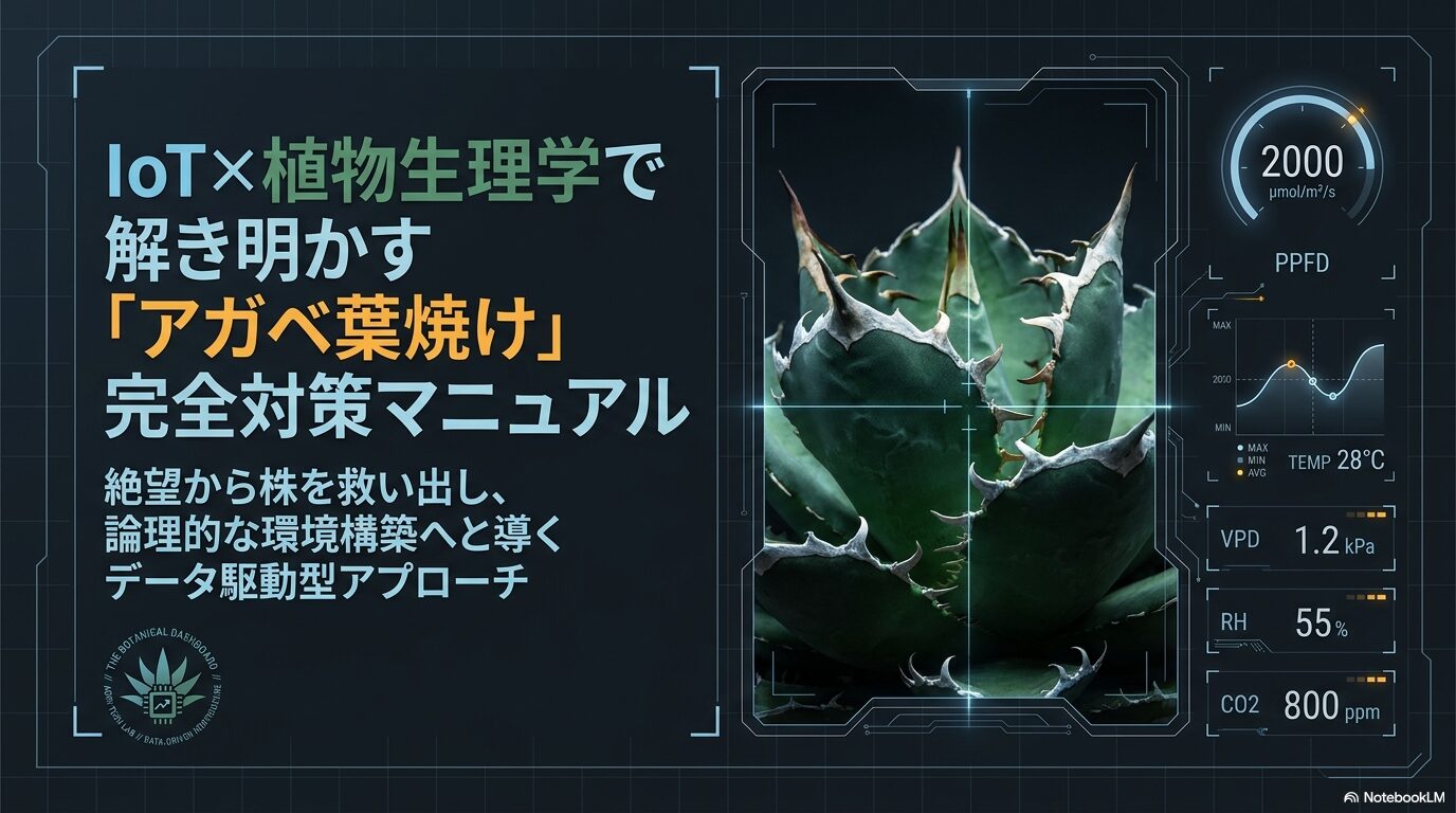 アガベが葉焼けで白くなる？原因と対策、復活へのプロセス徹底解説！